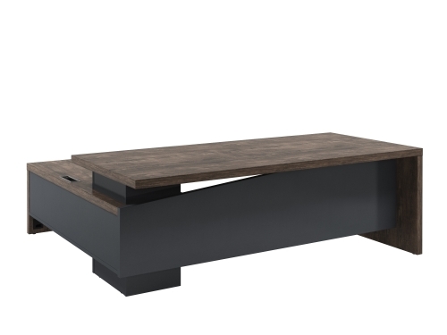 Стол руководителя с опорной тумбой Т-22.1000ПР с блоком розеток фото 2 Стол руководителя с опорной тумбой Т-22.1000ПР с блоком розеток фото 2