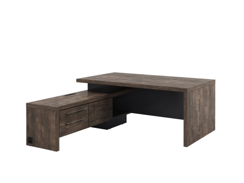 Стол руководителя с опорной тумбой Т-18.1000Л с блоком розеток фото 2 Стол руководителя с опорной тумбой Т-18.1000Л с блоком розеток фото 2