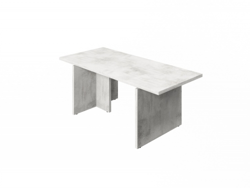 Стол переговоров на 6 человек FI-920 Хромикс белый Стол переговоров на 6 человек FI-920 Хромикс белый