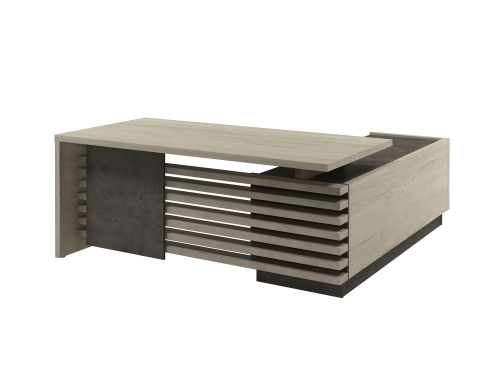 Стол для руководителя с опорной тумбой Z-218л.0000 (L) Стол для руководителя с опорной тумбой Z-218л.0000 (L)