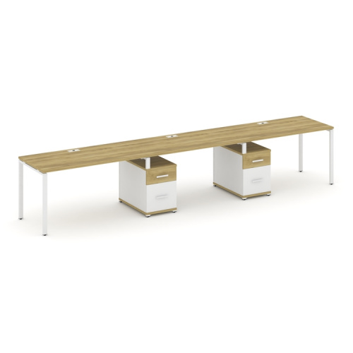 Бенч-система на 3 места с 2 опорными тумбами Concept CN.ORS-339 фото 11 Бенч-система на 3 места с 2 опорными тумбами Concept CN.ORS-339 фото 11