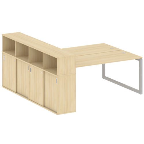 Бенч-система с шкафом-купе на О-обр. м/к Metal System Quattro 50БО.РС-СШК-4.5 фото 5 Бенч-система с шкафом-купе на О-обр. м/к Metal System Quattro 50БО.РС-СШК-4.5 фото 5