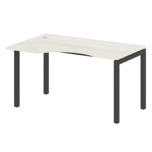 Стол криволинейный левый на П-обр. м/к Metal System Quattro 50БП.СА-2 (L) фото 9 Стол криволинейный левый на П-обр. м/к Metal System Quattro 50БП.СА-2 (L) фото 9