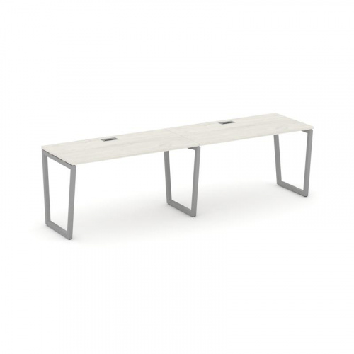 Style Project Рабочая станция 1 сторон. SN-4T2.ORS-012 Акация Лорка/Металл Антрацит/Заглушка Пластик фото 11