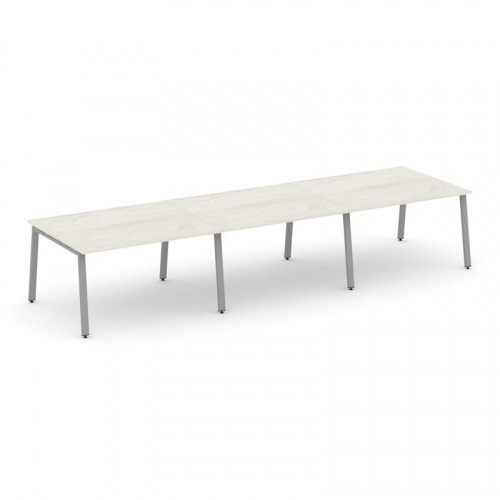 Style Project Стол переговорный SN-6A.SPRG-054.3 Белый/Металл Белый 4740*1180*750 фото 4 Style Project Стол переговорный SN-6A.SPRG-054.3 Белый/Металл Белый 4740*1180*750 фото 4