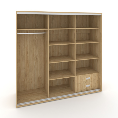 Корпус 3-х секционного шкафа низкого L=1769мм Maris SH.K3-2.2 K1 фото 4 Корпус 3-х секционного шкафа низкого L=1769мм Maris SH.K3-2.2 K1 фото 4