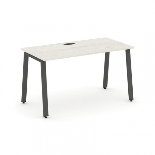 Style Project Стол письменный SN-6A.SP-004 Дуб Табак/Металл Белый 1580*600*750 фото 22