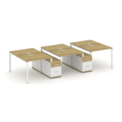 Бенч-система на 6 мест с 2 опорными тумбами Concept CN.DRS-337 фото 11 Бенч-система на 6 мест с 2 опорными тумбами Concept CN.DRS-337 фото 11