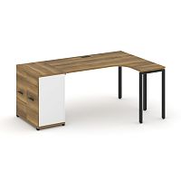 Стол эргономичный с опорным распашным шкафом Concept CN.SA-209(R)