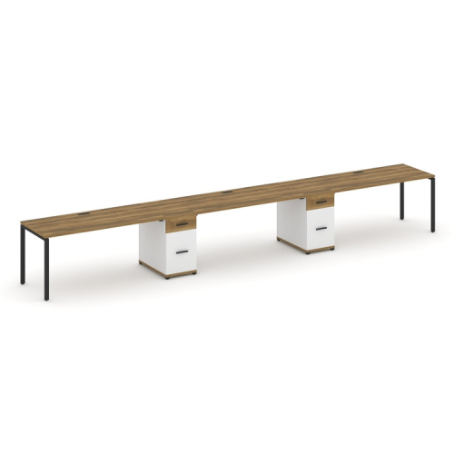 Бенч-система на 3 места с 2 опорными тумбами Concept CN.ORS-440 фото 7 Бенч-система на 3 места с 2 опорными тумбами Concept CN.ORS-440 фото 7