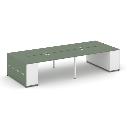 Бенч-система с опорными распашными шкафами Concept CN.DRS-261 фото 5 Бенч-система с опорными распашными шкафами Concept CN.DRS-261 фото 5