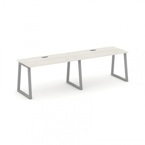 Style Project Рабочая станция 1 сторон. SN-6T1.ORS-024 Акация Лорка/Металл Антрацит/Заглушка Пластик фото 12