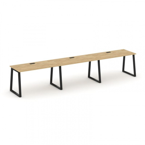 Style Project Рабочая станция 1 сторон. SN-6T1.ORS-031 Акация Лорка/Металл Антрацит/Заглушка Пластик Style Project Рабочая станция 1 сторон. SN-6T1.ORS-031 Акация Лорка/Металл Антрацит/Заглушка Пластик