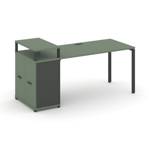 Стол офисный с опорным распашным шкафом Concept CN.SP-221 фото 2