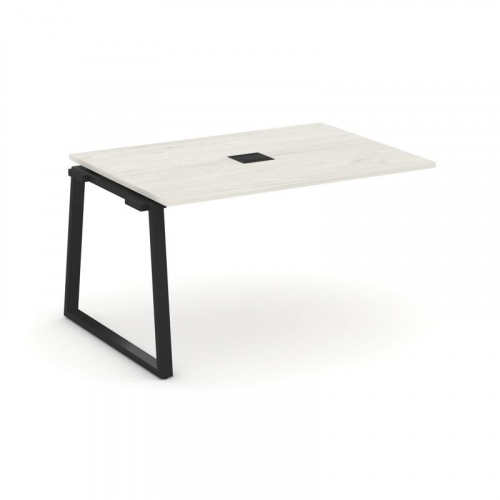 Style Project Проходной наб. элем. перег. стола SN-6T1.NSPRG-004 Акация Лорка/Металл Антрацит/Заглуш фото 5