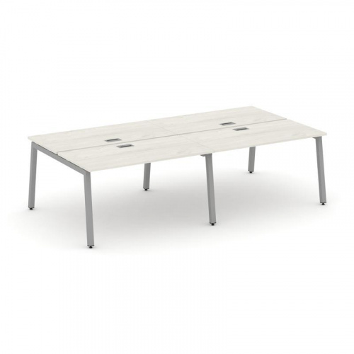 Style Project Рабочая станция 2-х сторон. SN-5A.DRS-043 Дуб Наварра/Металл Белый 2760*1432*750 фото 2
