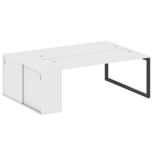 Бенч-система с шкафом-купе на О-обр. м/к Metal System Quattro 50БО.РС-СШК-1.5 фото 6 Бенч-система с шкафом-купе на О-обр. м/к Metal System Quattro 50БО.РС-СШК-1.5 фото 6