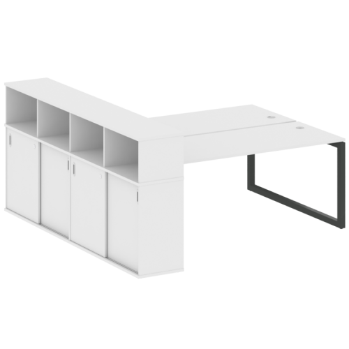 Бенч-система с шкафом-купе на О-обр. м/к Metal System Quattro 50БО.РС-СШК-4.5 фото 7 Бенч-система с шкафом-купе на О-обр. м/к Metal System Quattro 50БО.РС-СШК-4.5 фото 7