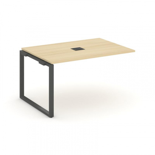 Style Project Проходной наб. элем. перег. стола SN-6O.NSPRG-004 Тиквуд Светлый/Металл Антрацит 1580* фото 11