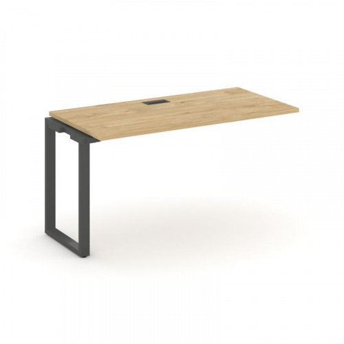 Style Project Проходной наб. элем. SN-6O.ONRS-003 Дуб Наварра/Металл Серый 1380*600*750 фото 4