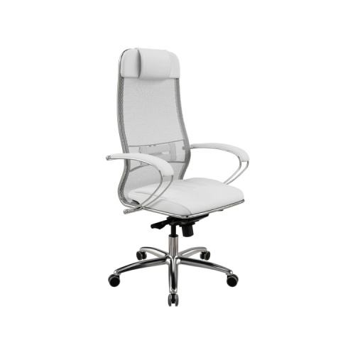 Кресло руководителя Samurai SL-1 (Экокожа/Сетка) фото 2