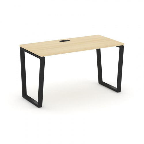 Style Project Стол письменный SN-6T2.SP-025 Акация Лорка/Металл Антрацит/Заглушка Пластик Черный 178 фото 8