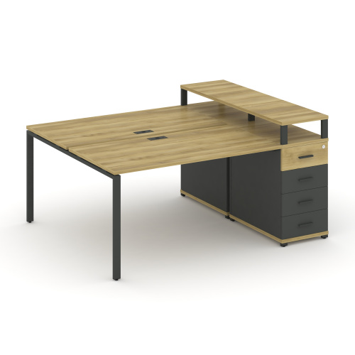 Бенч-система с 1 опорной тумбой Concept CN.DRS-412 фото 4