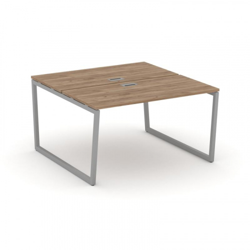 Style Project Рабочая станция 2-х сторон. SN-4T2.DRS-013 Акация Лорка/Металл Антрацит/Заглушка Пласт фото 9