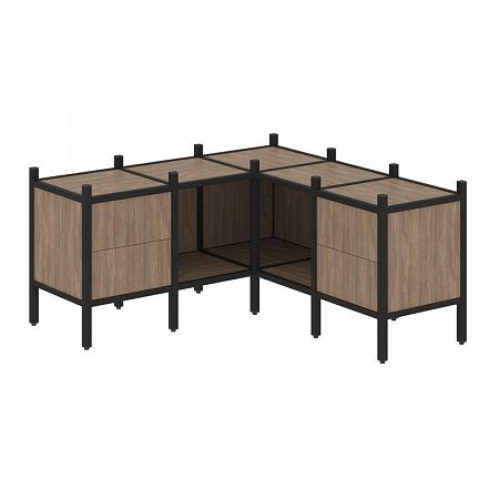 Стеллаж офисный угловой Loft VR.L-27