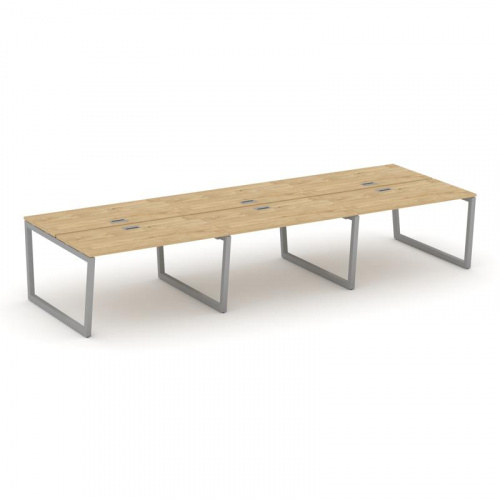 Style Project Рабочая станция 2-х сторон. SN-5T2.DRS-084 Акация Лорка/Металл Антрацит/Заглушка Пласт фото 2