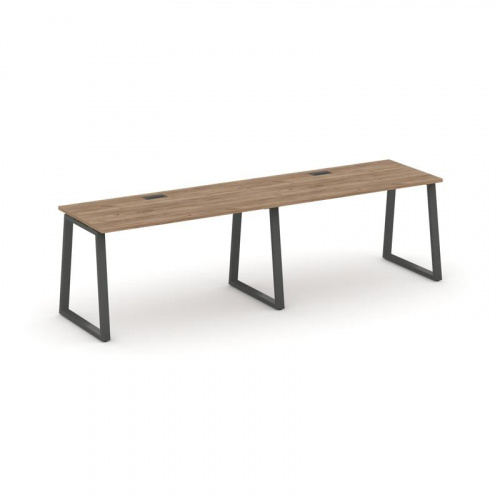 Style Project Рабочая станция 1 сторон. SN-6T1.ORS-024 Акация Лорка/Металл Антрацит/Заглушка Пластик фото 23