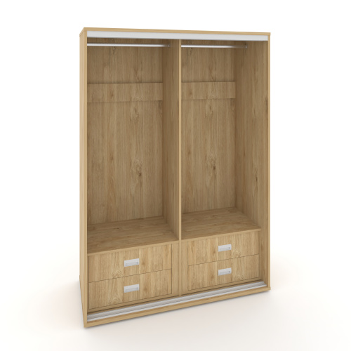 Корпус 2-х секционного шкафа низкого L=1500мм Maris SH.K2-5.2 K3 фото 2