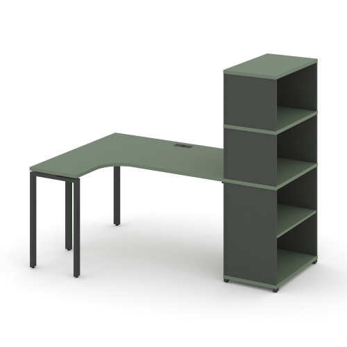 Стол эргономичный с опорным стеллажом Concept CN.SA-208(L) Стол эргономичный с опорным стеллажом Concept CN.SA-208(L)
