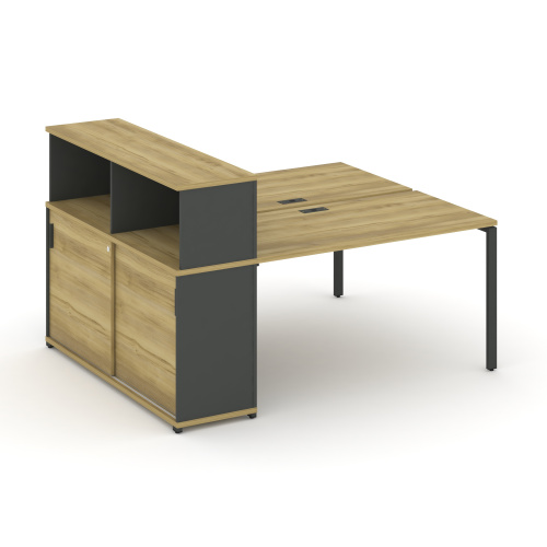 Бенч-система с опорным шкафом-купе с надставкой Concept CN.DRS-239 фото 4 Бенч-система с опорным шкафом-купе с надставкой Concept CN.DRS-239 фото 4