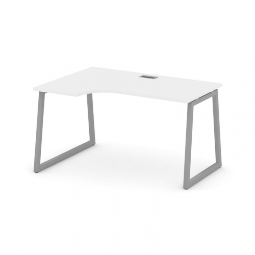 Style Project Стол рабочий эргоном. SN-4T1.SPA-021(L) Акация Лорка/Металл Антрацит/Заглушка Пластик фото 21