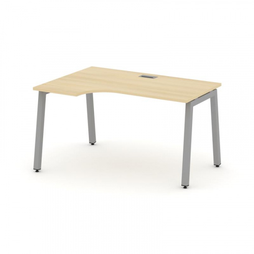 Style Project Стол рабочий эргоном. SN-5A.SPA-001(L) Дуб Наварра/Металл Антрацит 1380*600/980*750 фото 2 Style Project Стол рабочий эргоном. SN-5A.SPA-001(L) Дуб Наварра/Металл Антрацит 1380*600/980*750 фото 2