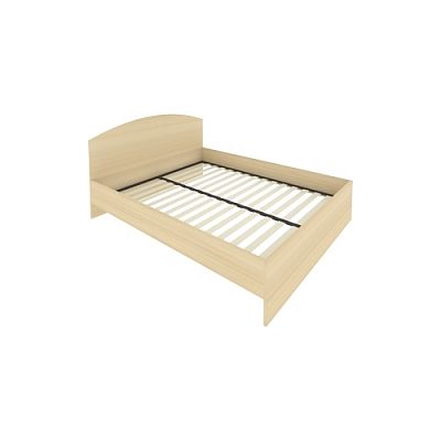 Кровать с ортопедическим основанием и изголовьем С-КИ-160