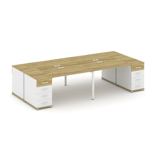 Бенч-система на 4 места с 2 опорными тумбами Concept CN.DRS-426 фото 11 Бенч-система на 4 места с 2 опорными тумбами Concept CN.DRS-426 фото 11