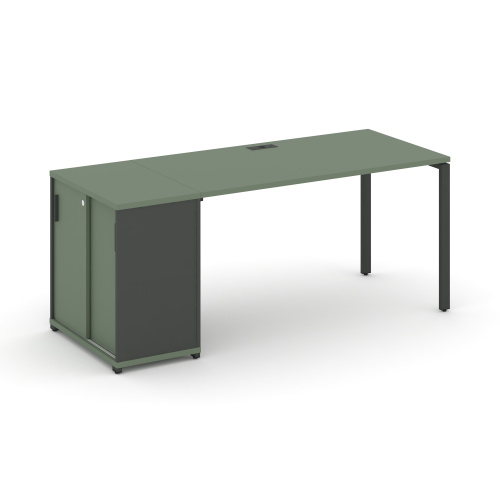 Стол офисный с опорным шкафом-купе Concept CN.SP-234 Стол офисный с опорным шкафом-купе Concept CN.SP-234