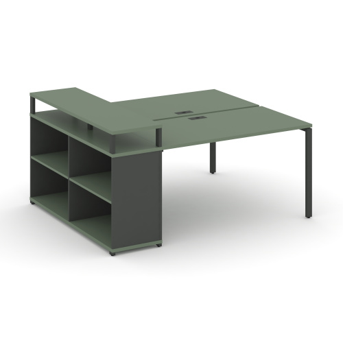 Бенч-система с опорным стеллажом Concept CN.DRS-206 фото 2 Бенч-система с опорным стеллажом Concept CN.DRS-206 фото 2