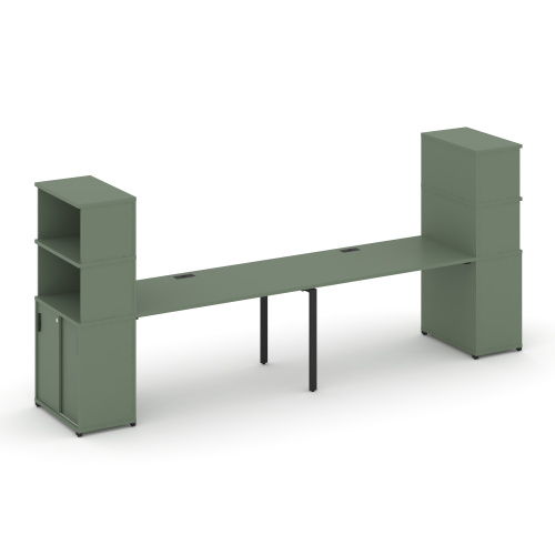 Бенч-система с опорным шкафом-купе Concept CN.ORS-241 Бенч-система с опорным шкафом-купе Concept CN.ORS-241