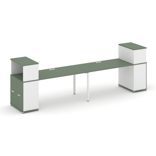 Бенч-система с опорными распашными шкафами Concept CN.ORS-228 фото 5 Бенч-система с опорными распашными шкафами Concept CN.ORS-228 фото 5