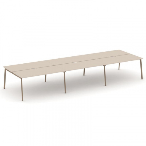 Бенч-система на 6 мест Estetica ES.D.RS-6.4-VP Бенч-система на 6 мест Estetica ES.D.RS-6.4-VP