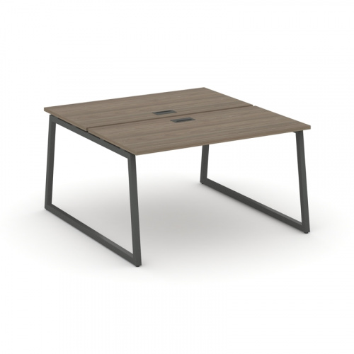 Style Project Рабочая станция 2-х сторон. SN-4T1.DRS-024 Акация Лорка/Металл Антрацит/Заглушка Пласт фото 12