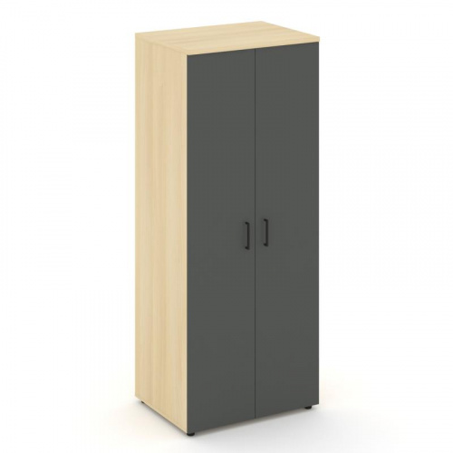 Style Project Гардероб широкий глубокий SN.GB.E-004 Белый/Тиквуд Светлый/Черный Ручки 796*600*1982 фото 6