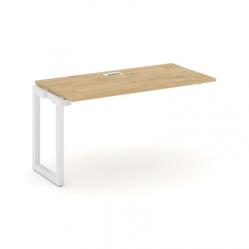 Style Project Проходной наб. элем. SN-5O.ONRS-013 Дуб Наварра/Металл Белый 1380*700*750 фото 8