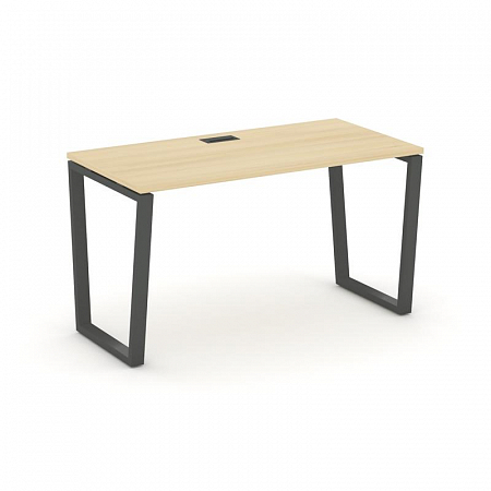 Style Project Стол письменный SN-6T2.SP-025 Акация Лорка/Металл Антрацит/Заглушка Пластик Черный 178