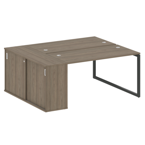 Бенч-система с шкафом-купе на О-обр. м/к Metal System Quattro 40БО.РС-СШК-1.3 фото 2 Бенч-система с шкафом-купе на О-обр. м/к Metal System Quattro 40БО.РС-СШК-1.3 фото 2