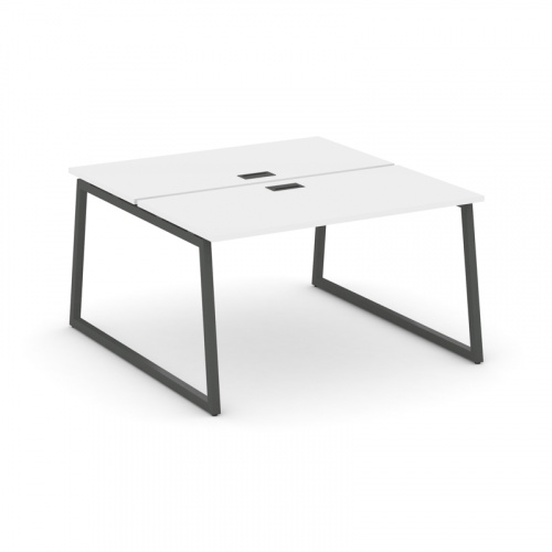 Style Project Рабочая станция 2-х сторон. SN-4T1.DRS-024 Акация Лорка/Металл Антрацит/Заглушка Пласт фото 13