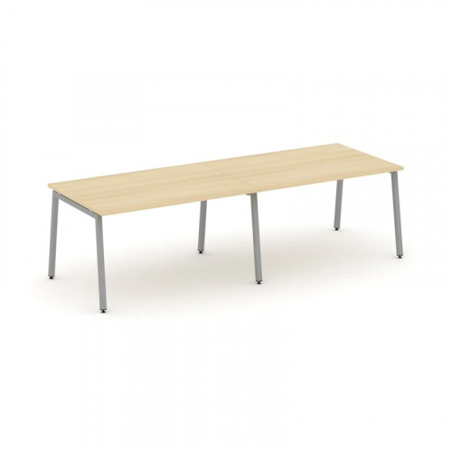 Style Project Стол переговорный SN-4A.SPRG-013.3 Тиквуд Светлый/Металл Белый 2760*980*750 фото 12 Style Project Стол переговорный SN-4A.SPRG-013.3 Тиквуд Светлый/Металл Белый 2760*980*750 фото 12